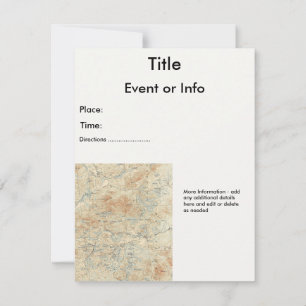 Saint Regis Canoe Area Details in the Adirondacks Invitation