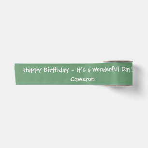 Saint Regis Mountain USGS Benchmark Party Items Satin Ribbon