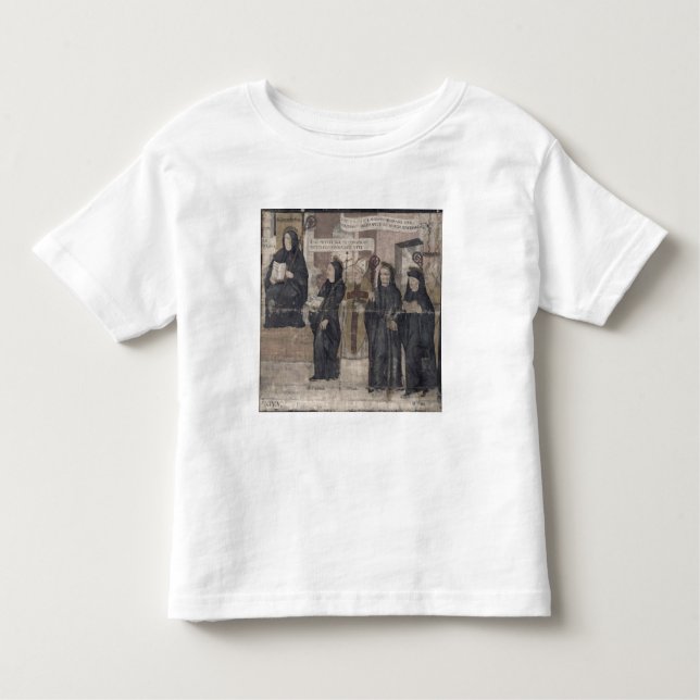 Saint Robert and various Benedictine Toddler T-shirt (Front)