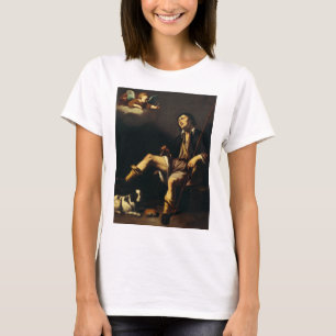 Saint Roch and the Angel by Guy François T-Shirt