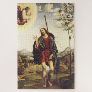 Saint Roch by Francesco Francia  Jigsaw Puzzle