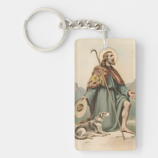 Saint Roch Keychain (Front)