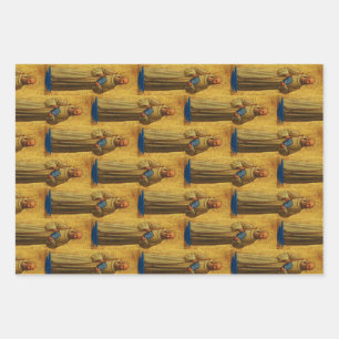 Saint Romuald the founder of the Camaldolese Wrapping Paper Sheets