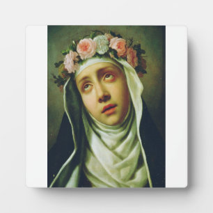 Saint Rose of Lima by Francesco de Mura Plaque