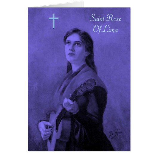Saint Rose Of Lima Cards (Front)