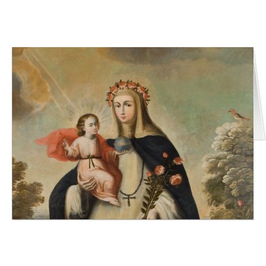 SAINT ROSE OF LIMA CARDS (Front Horizontal)