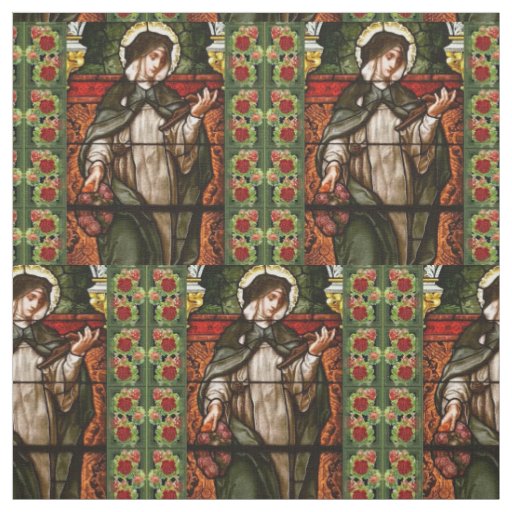 saint rose of lima fabric