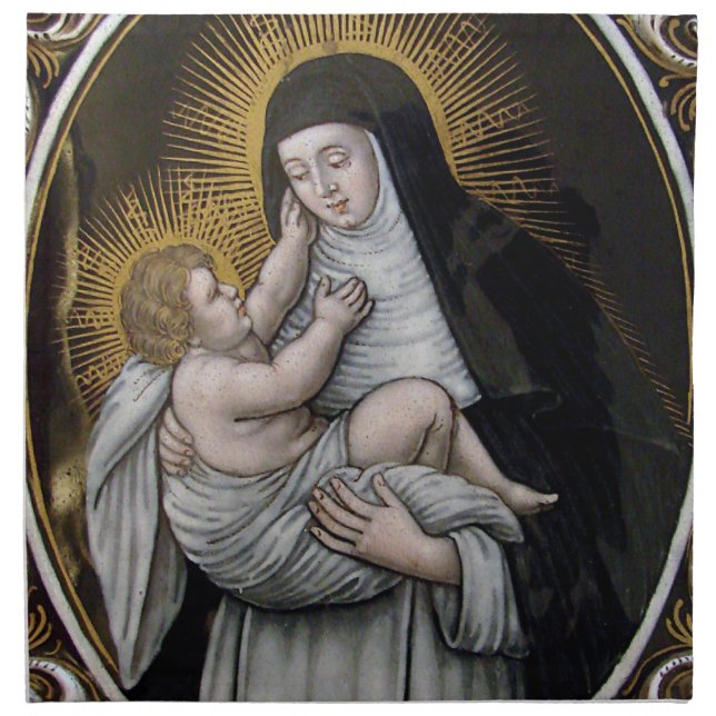 SAINT ROSE OF LIMA NAPKIN (Front)