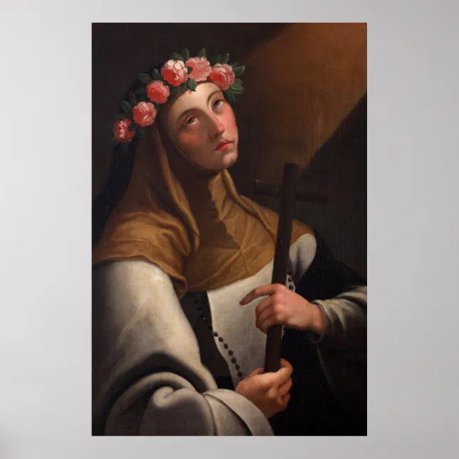 SAINT ROSE OF LIMA POSTER | Zazzle
