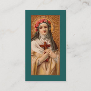 Saint Rose of Lima Prayer or Business Card