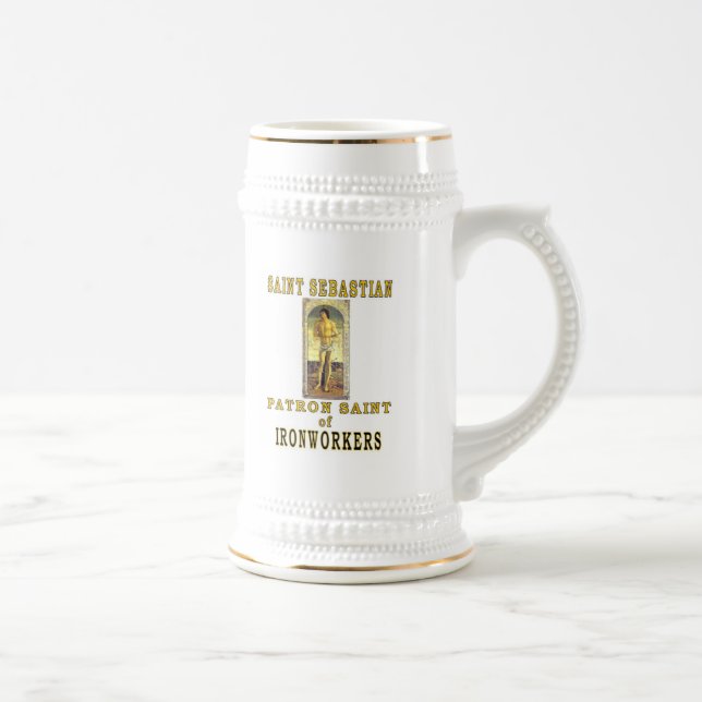 SAINT SEBASTIAN BEER STEIN (Right)