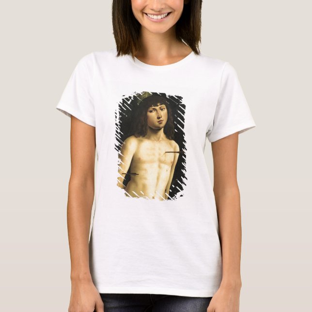 Saint Sebastian, c.1490s (temperature on panel) T-Shirt (Front)