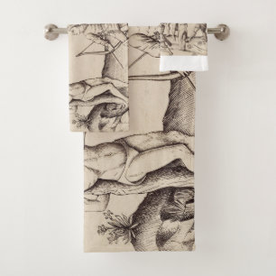 Saint Sebastian Captain of the Praetorian Bath Towel Set