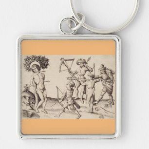 Saint Sebastian Captain of the Praetorian Keychain