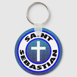 Saint Sebastian Keychain