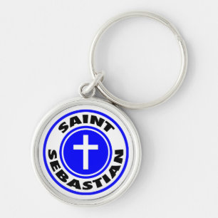 Saint Sebastian Keychain