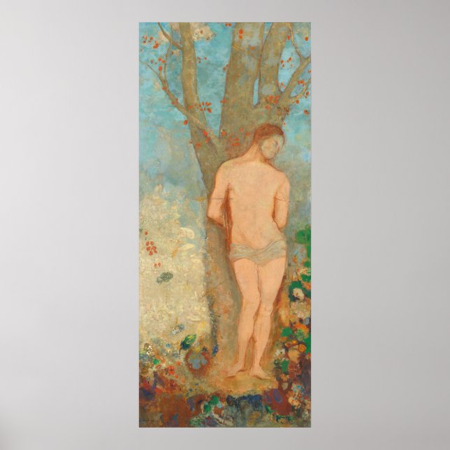 Saint Sebastian - Odilon Redon Fine Art Poster (Front)