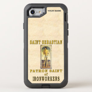 SAINT SEBASTIAN (Patron Saint of Iron workers) OtterBox Defender iPhone SE/8/7 Case