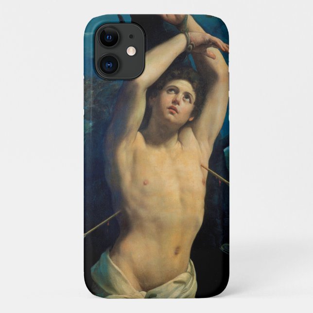 Saint Sebastian (St. Sebastian), Guido Reni Case-Mate iPhone Case (Back)