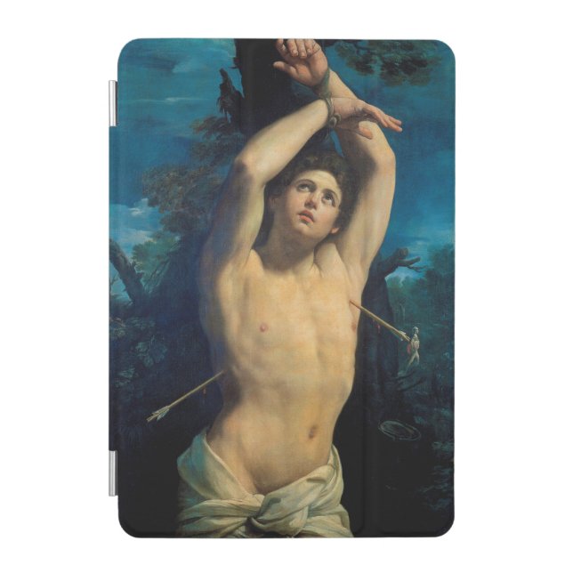 Saint Sebastian (St. Sebastian), Guido Reni iPad Mini Cover (Front)