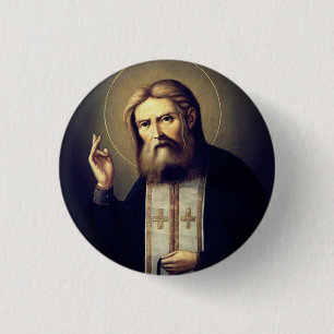 Saint Seraphim of Sarov Button