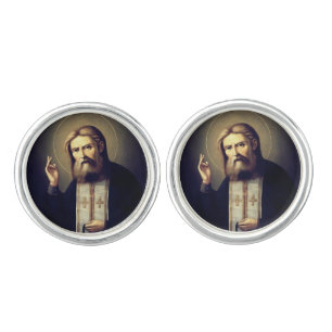 Saint Seraphim of Sarov Cufflinks
