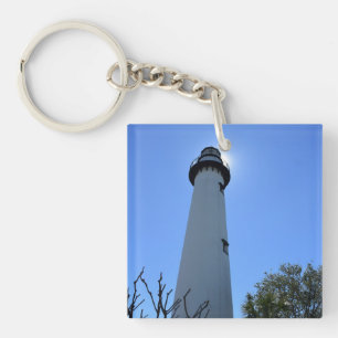 Saint Simons Island Lighthouse Keychain