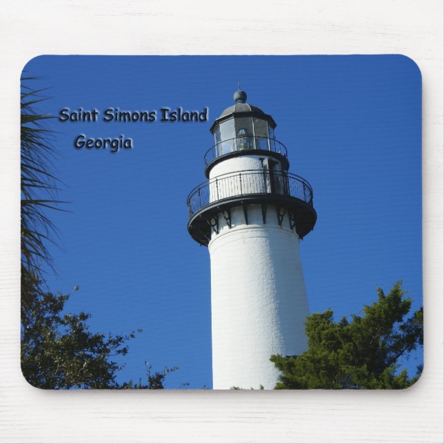 Saint Simons Island Mouse Pad (Front)