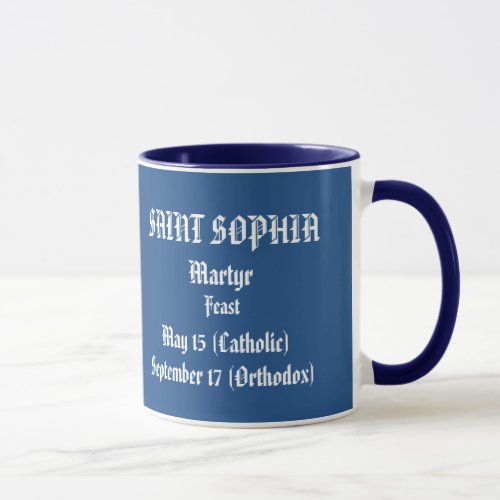Saint Sophia Mug