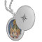 Saint Sophia Round Silver Plated Locket