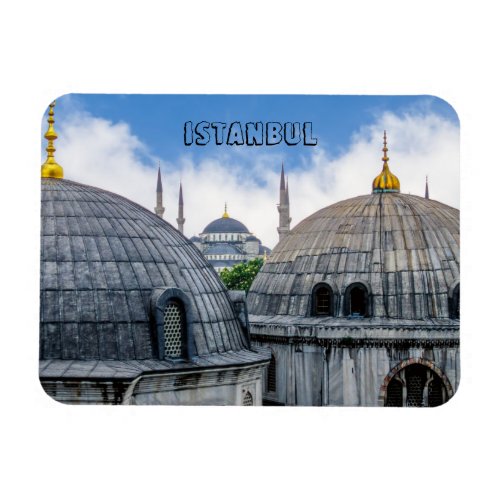 Saint Sophie Cathedral and Blue Mosque _ Istanbul Magnet