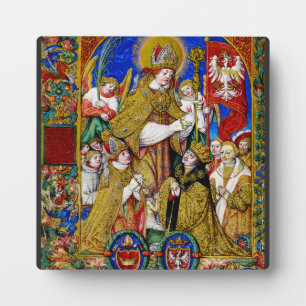 Saint Stanislaus Bishop and Martyr Fine Art Plaque