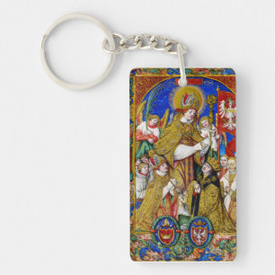 Saint Stanislaus Bishop and Martyr Keychain