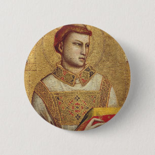 Saint Stephen by Giotto Button