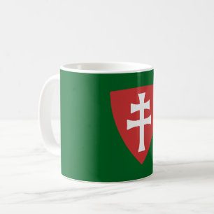saint stephen hungarian cross symbol hungary king coffee mug
