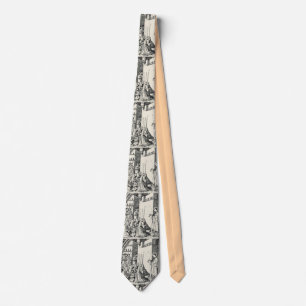 Saint Stephen Preaching by Fra Angelico Neck Tie