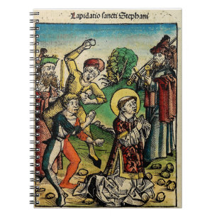 Saint Stephen Protomartyr First Martyr Notebook