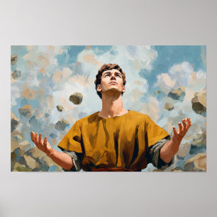 Saint Stephen Protomartyr: The Bold Witness Poster