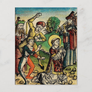 Saint Stephen the Protomartyr Fine Art Iconography