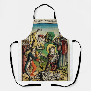 Saint Stephen the Protomartyr Fine Art Iconography Apron