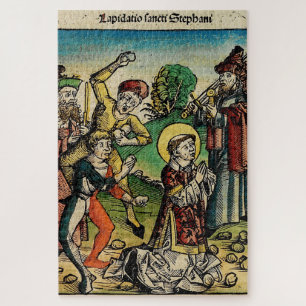 Saint Stephen the Protomartyr Fine Art Iconography Jigsaw Puzzle
