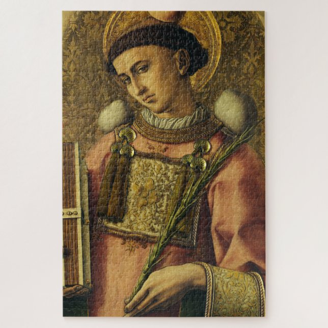 Saint Stephen the Protomartyr Fine Art Iconography Jigsaw Puzzle (Vertical)