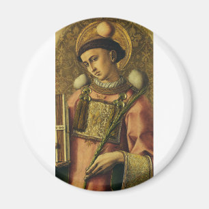 Saint Stephen the Protomartyr Fine Art Iconography Magnet