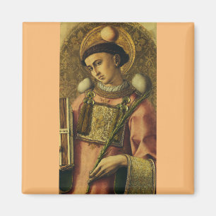 Saint Stephen the Protomartyr Fine Art Iconography Magnet