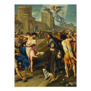 Saint Stephen the Protomartyr Fine Art Iconography Photo Print