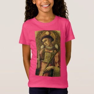 Saint Stephen the Protomartyr Fine Art Iconography T-Shirt