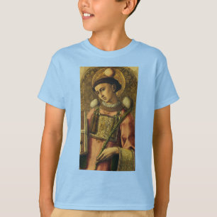 Saint Stephen the Protomartyr Fine Art Iconography T-Shirt
