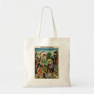 Saint Stephen the Protomartyr Fine Art Iconography Tote Bag