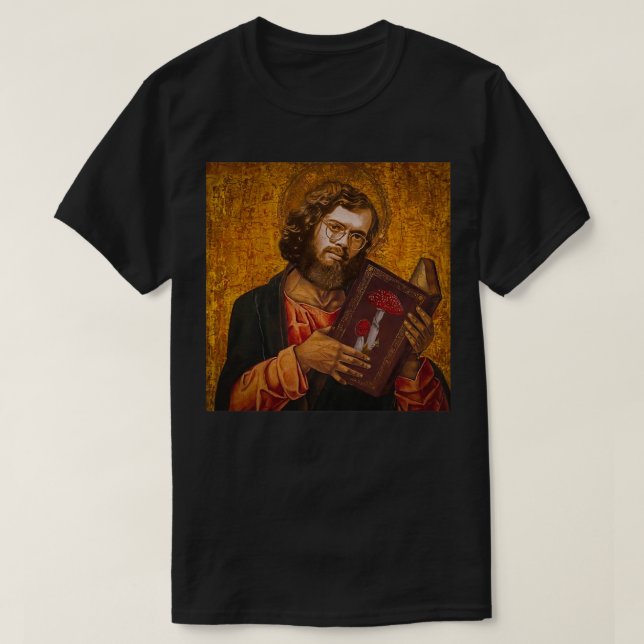 Saint Terence McKenna T-Shirt (Design Front)