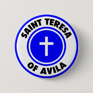 Saint Teresa of Avila Button